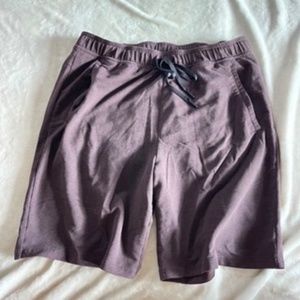 Mens | All In Motion | Purple | Athletic Comfy Cotton Shorts | Medium